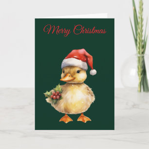 Christmas Duck Holiday Card