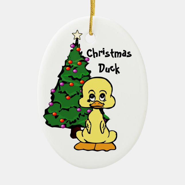 Christmas Duck Ornament (Front)