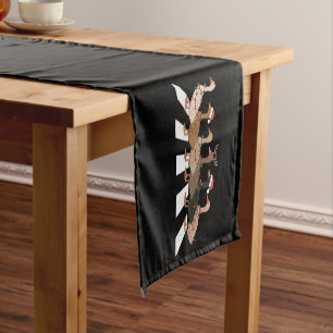 Christmas Ducks Funny Animals Xmas Farm Lover Gift Short Table Runner