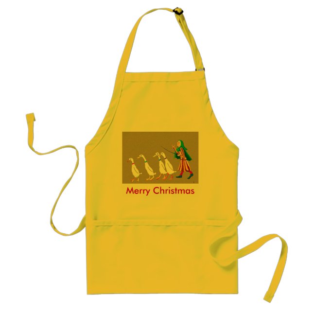 Christmas ducks standard apron (Front)
