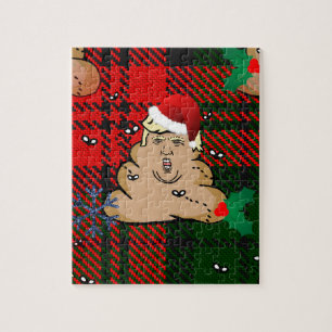 christmas dump trump jigsaw puzzle