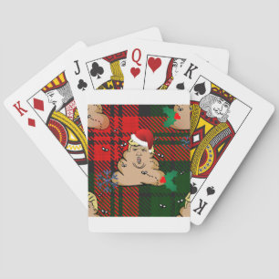 christmas dump trump playing cards