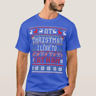 Christmas Eat Ham Meat Lover Ugly Xmas Sweater