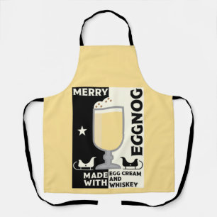 Christmas Eggnog Punch Apron