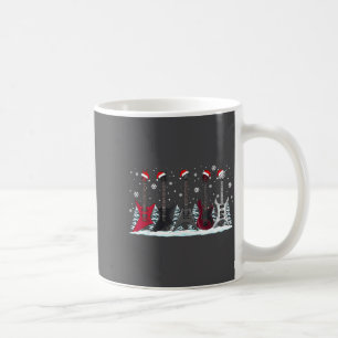 Christmas Electric Guitars Metalhead Guitarist Xma Coffee Mug