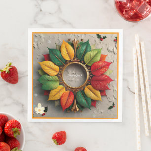 "Christmas Elegance" Napkin