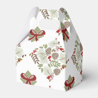 Christmas, elegant, winter. gift box
