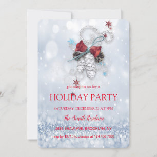 Christmas Elegantly Chic Invitation