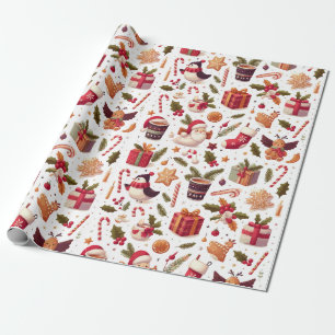 Christmas Elements   Christmas Gifts  Wrapping Paper
