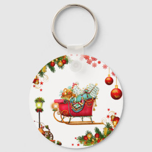 Christmas Elements Key Ring