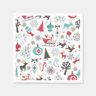 Christmas Elements Napkin