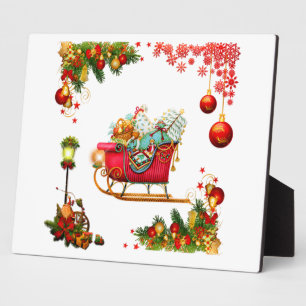 Christmas Elements Plaque