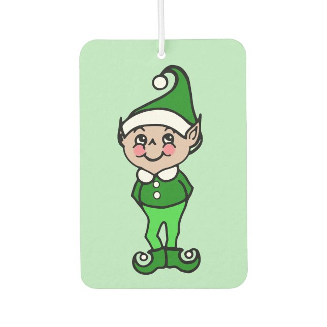 Christmas Elf Air Freshener (Front)