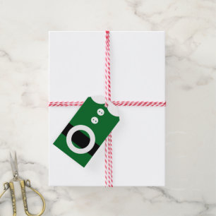 Christmas Elf Costume - Clean Christmas graphic Gift Tags