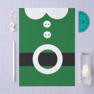 Christmas Elf Costume - Clean Christmas graphic Tissue Paper