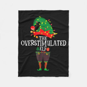 Christmas Elf Family Matching Group The Elf Overst Fleece Blanket