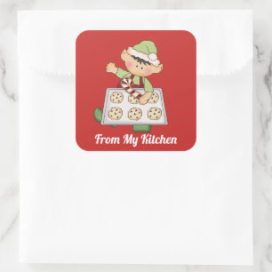 Christmas Elf from my Kitchen sticker
