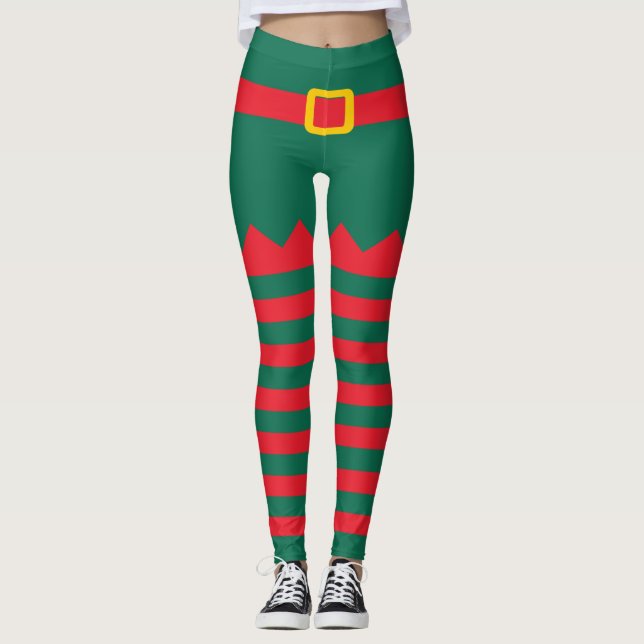 Christmas Elf Leggings (Front)