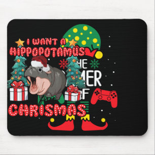 Christmas Elf Matching Gamer Family Gaming Boys Ki Mouse Pad