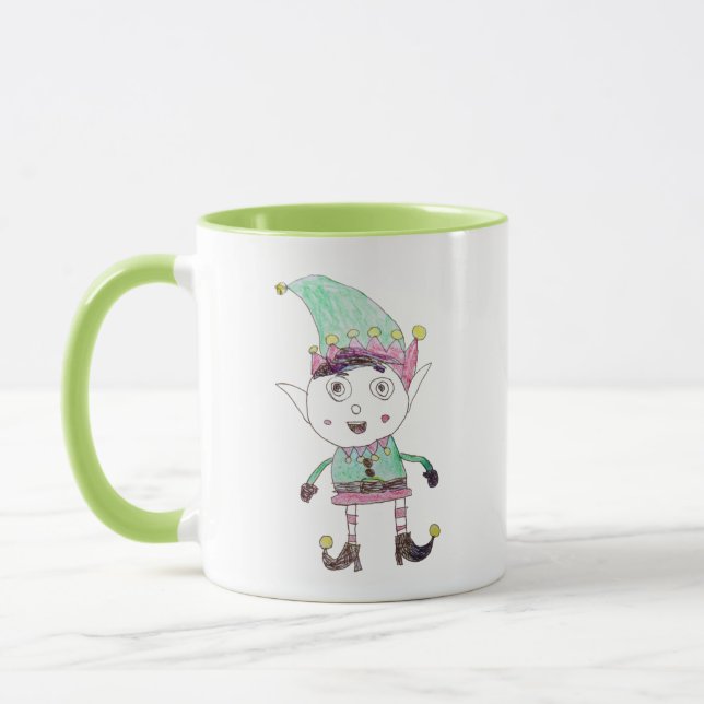 Christmas Elf Mug (Left)