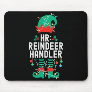 Christmas Elf Office Team Party Family Matching Mouse Pad
