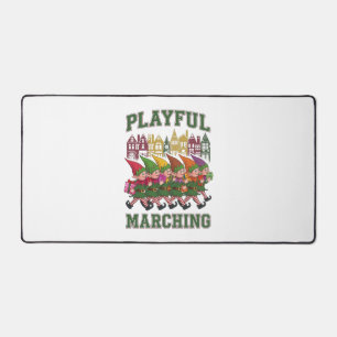 Christmas Elf Parade Desk Mat