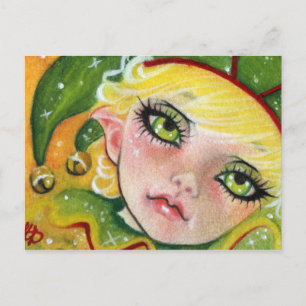 Christmas Elf Postcard