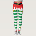 Christmas Elf Red and Green Stripe Holiday