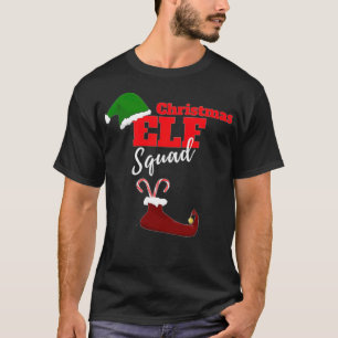 Christmas Elf Squad african safari animals T-Shirt