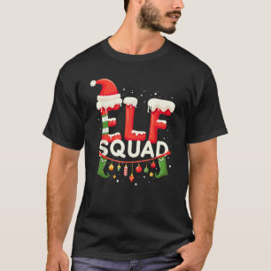 Christmas Elf Squad Family Matching Xmas Party Chr T-Shirt