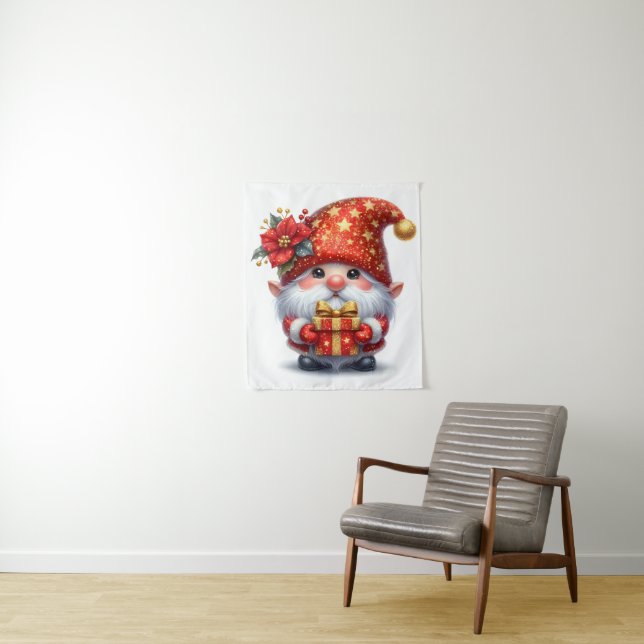 Christmas Elf Tapestry (In Situ)