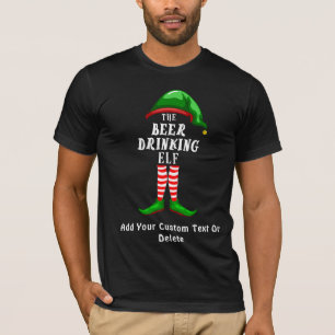 Christmas Elf The Beer Drinking ELF T-Shirt