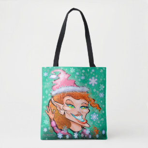 Christmas Elf Tote Bag