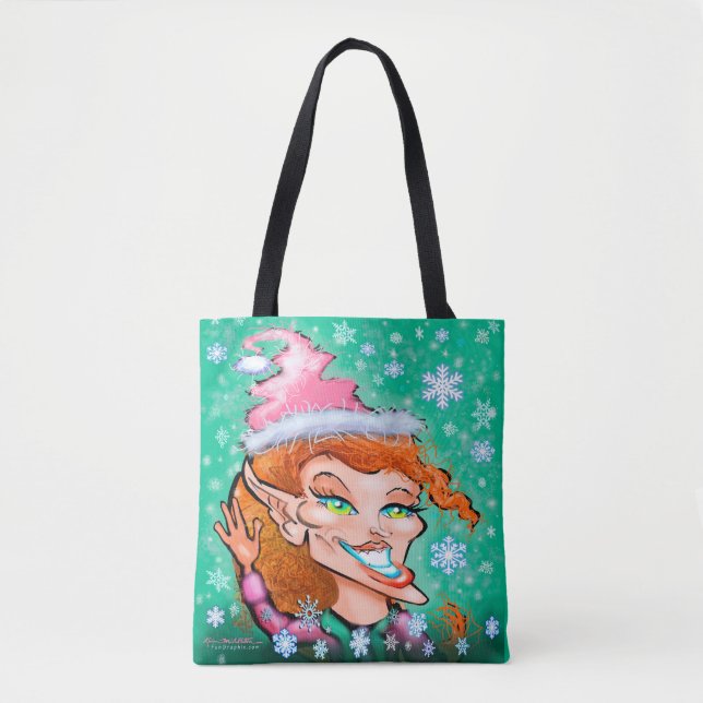 Christmas Elf Tote Bag (Front)