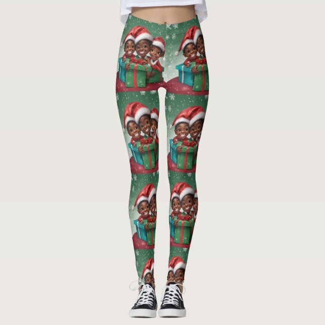 Christmas Elfs Leggings (Front)