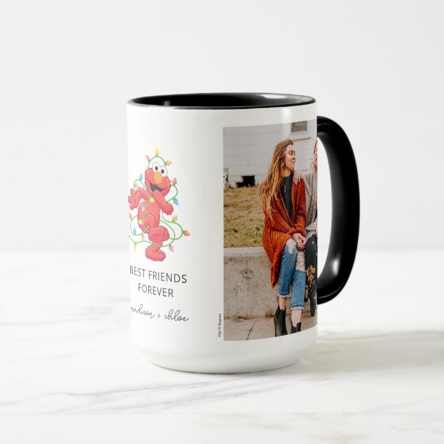 Christmas Elmo | Best Friends - Photo Mug (Front Right)