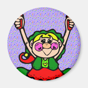 Christmas Elve Magnet