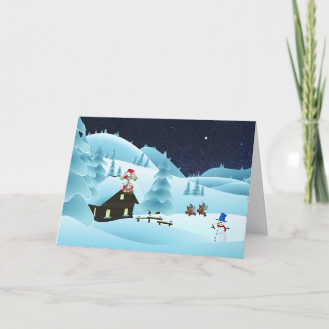 Christmas Elves Card (Front)
