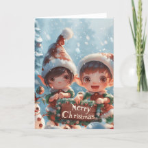 Christmas Elves Digital Art