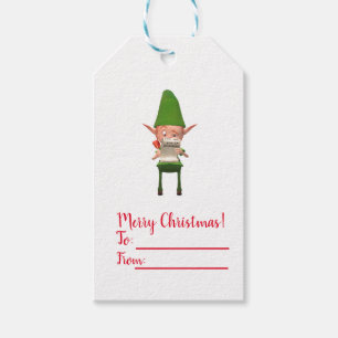 Christmas Elves Gift Tags