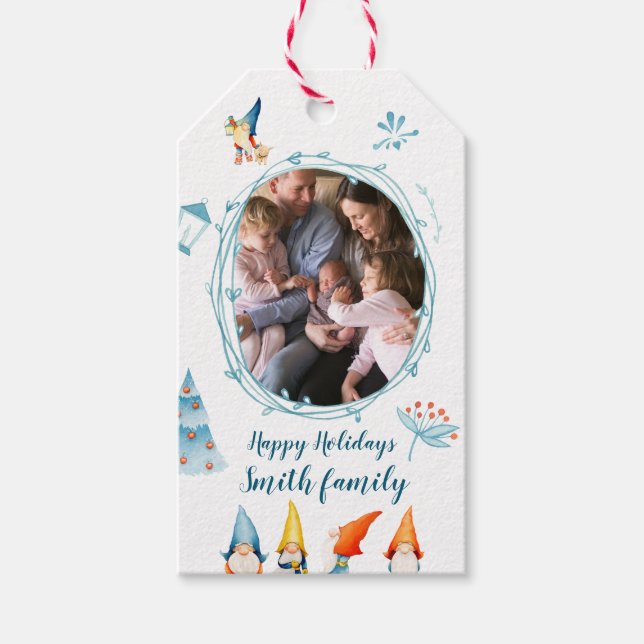 Christmas Elves Gift Tags (Front)