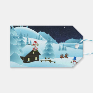 Christmas Elves Gift Tags