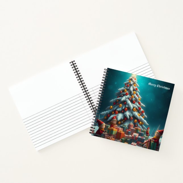 Christmas Elves Notebook (Inside)