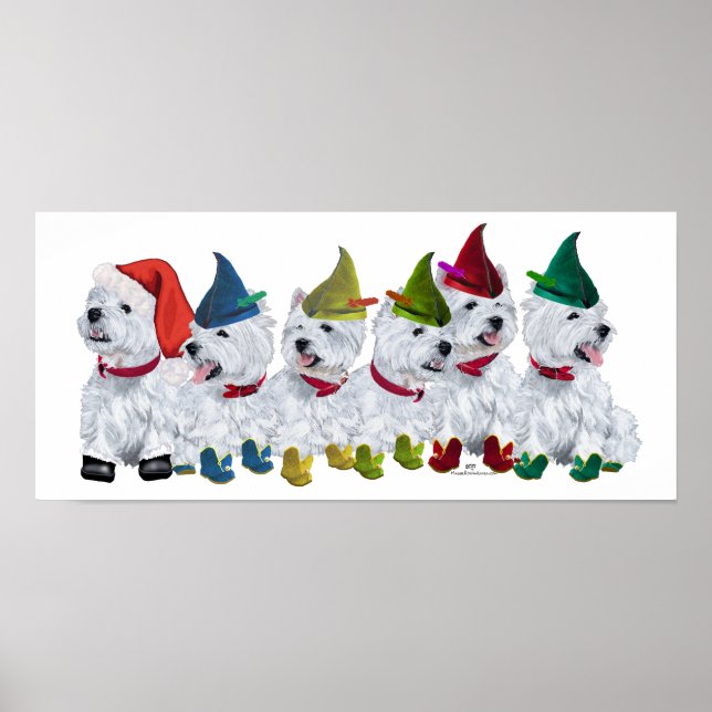 Christmas Elves Poster (Front)