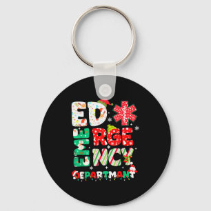 Christmas Emergency Room Er Rn Nurse Department He Key Ring