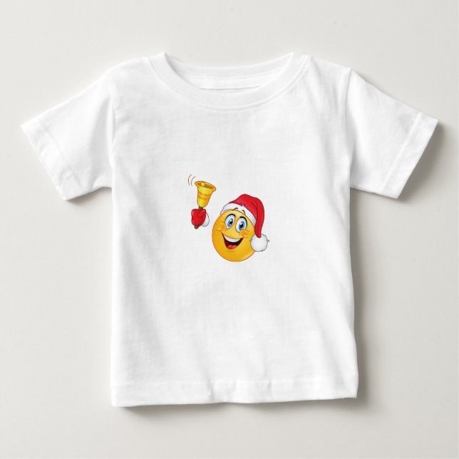 ***CHRISTMAS EMOGI*** T-SHIRT FOR LITTLE ONES (Front)