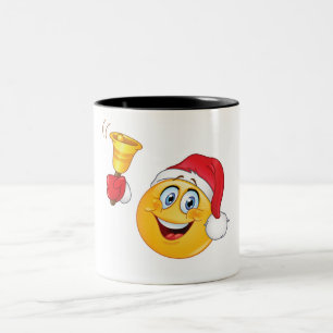 CHRISTMAS EMOJI (EMOTICON) MUG
