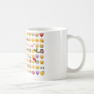 christmas emojis coffee mug