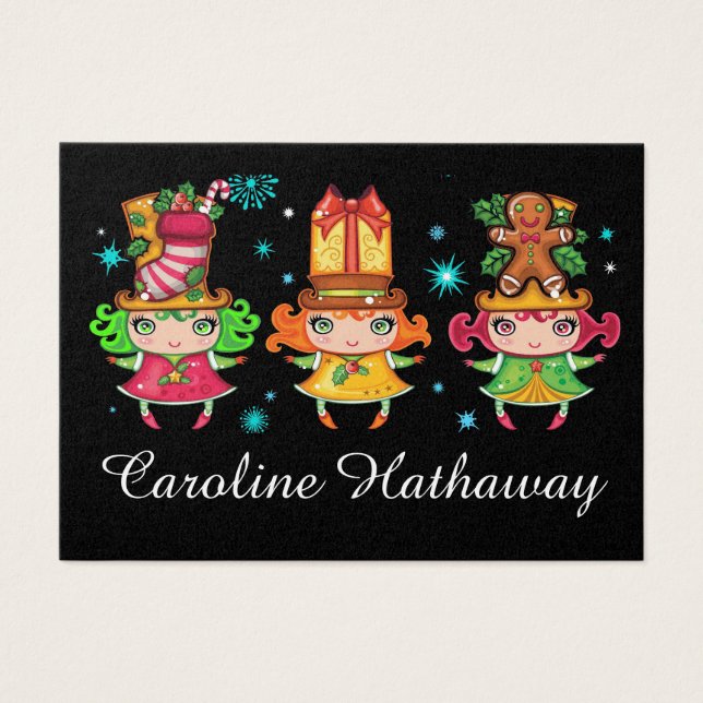 Christmas Enclosure Card / Tag - SRF (Front)