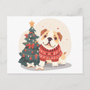Christmas English Bulldog Holiday Sweater